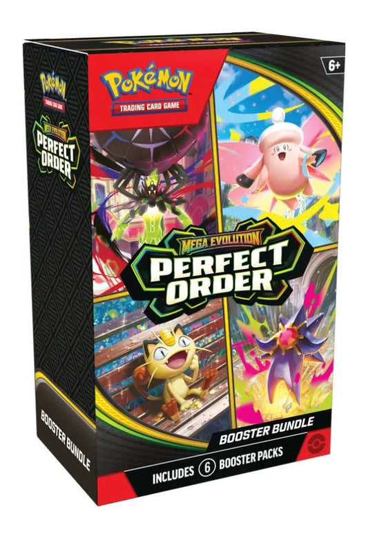 (PRE-ORDER) Pokemon TCG Mega Evolution Set 3 Perfect Order Booster Bundle