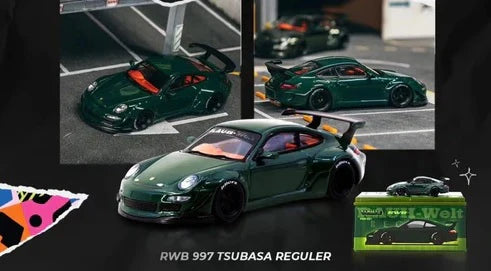 (PRE-ORDER) Tarmac Works 1:64 RWB 997 Green IDE 2025 Exclusive Event Model T64-TL057-GR
