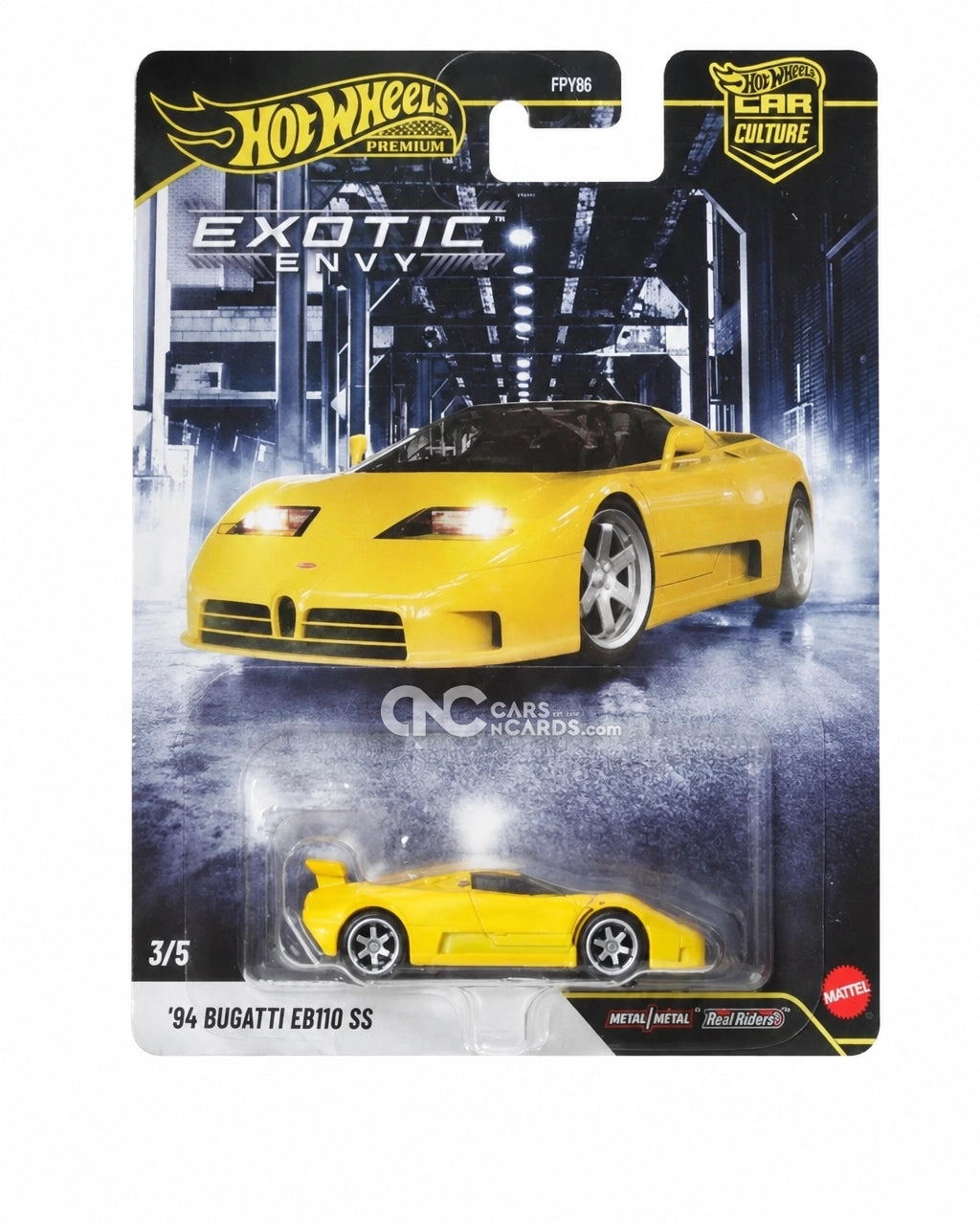 (PRE-ORDER) 2027 Hot Wheels 1:64 Premium Car Culture "B Case" Exotic Envy Factory Sealed Case of 10 Cars FPY86-962B