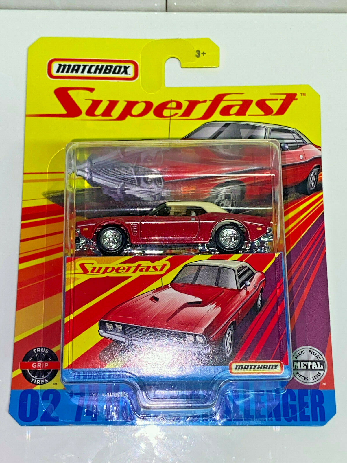 2020 Matchbox Superfast #02/05 '74 Dodge Challenger NIP