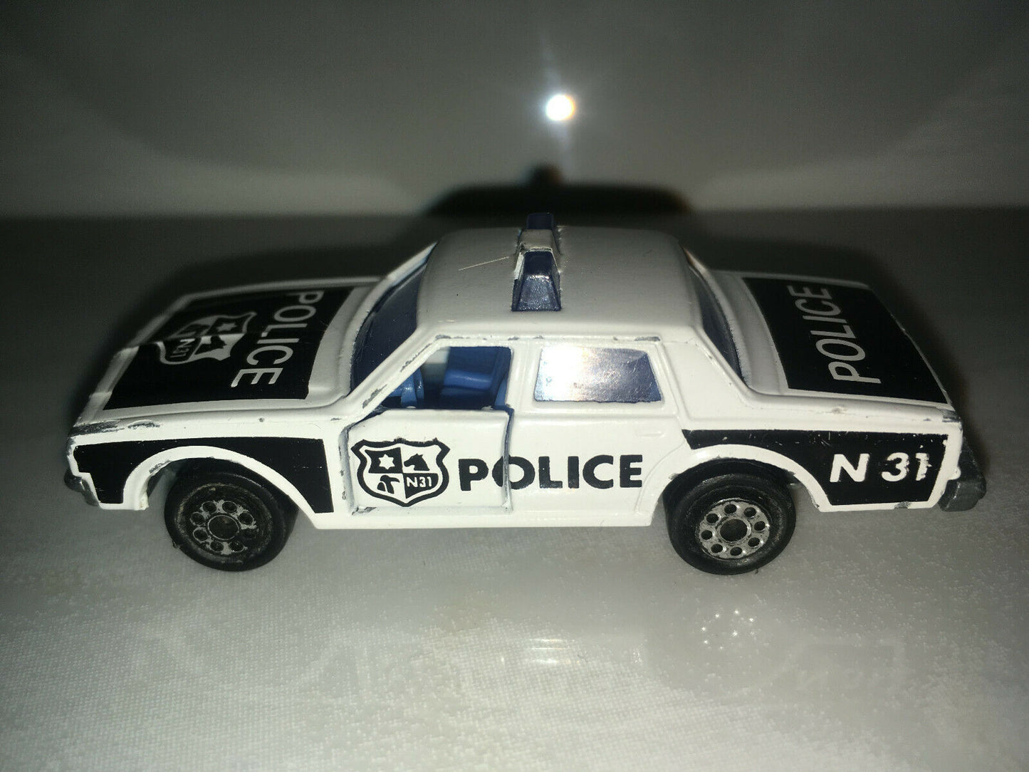 RARE VINTAGE Majorette Chevrolet Impala POLICE car #31 N240