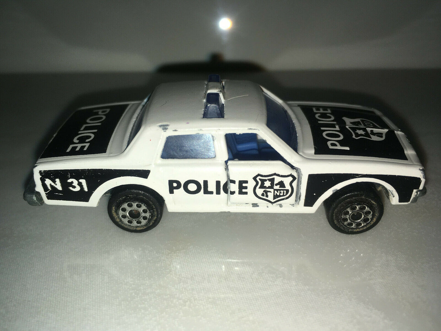 RARE VINTAGE Majorette Chevrolet Impala POLICE car #31 N240