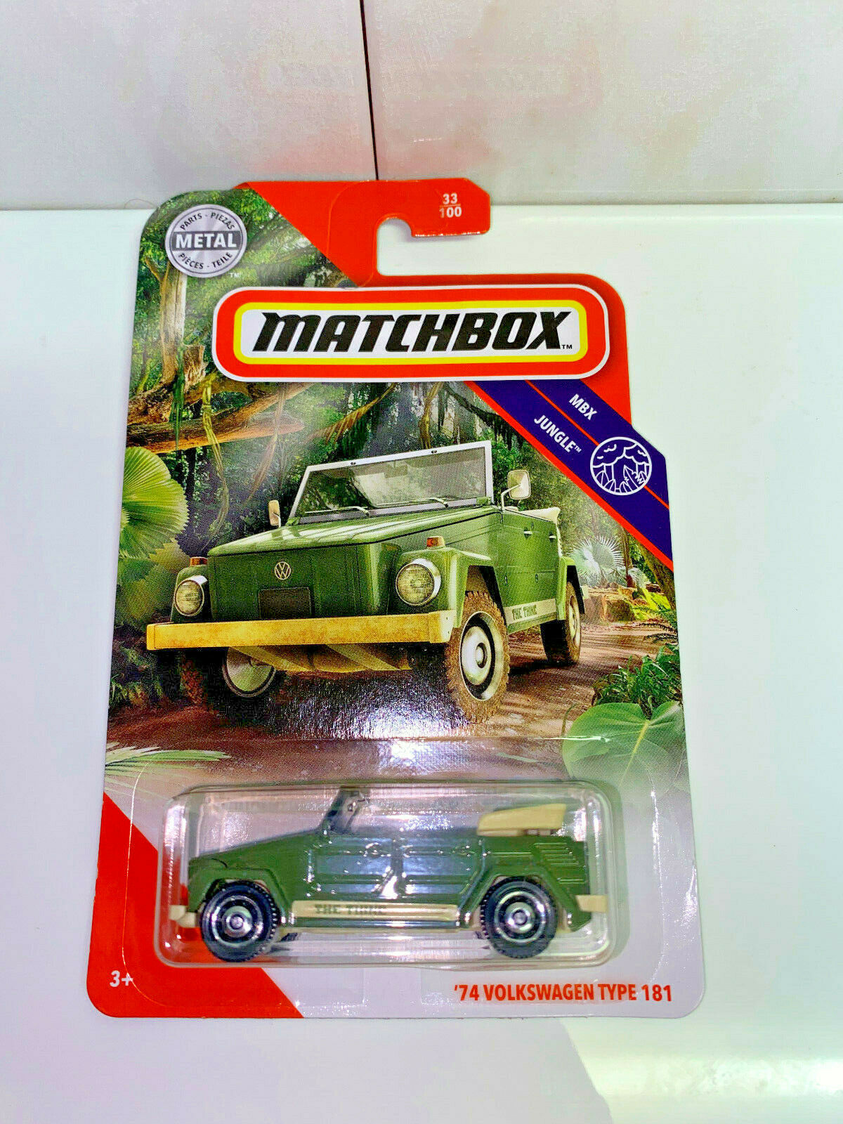 2020 Matchbox MBX Jungle '74 Volkswagen Type 181 "The Thing" NIP