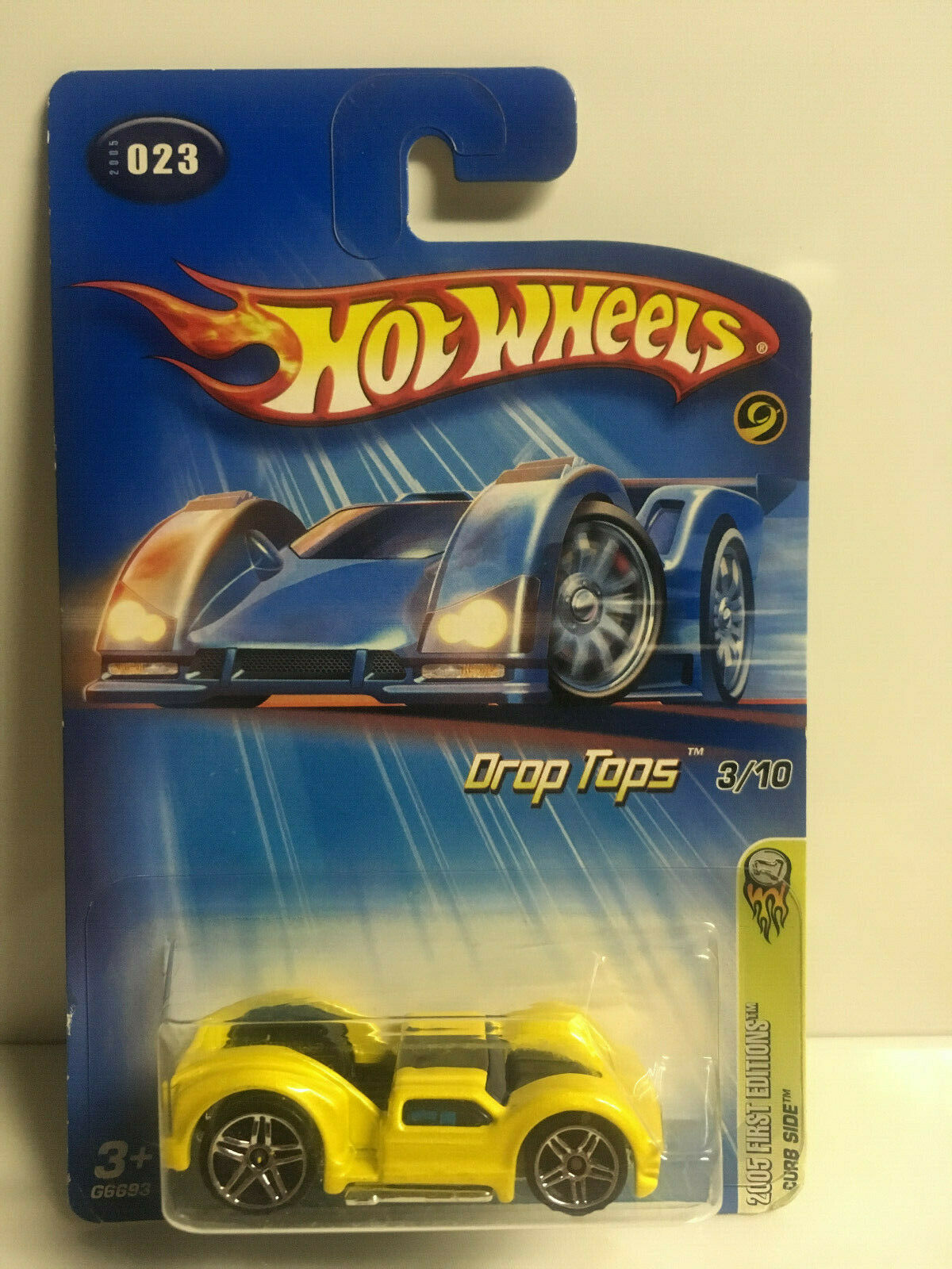 2005 Hot Wheels First Editions 3/10 Drop Tops Curb Side NIP