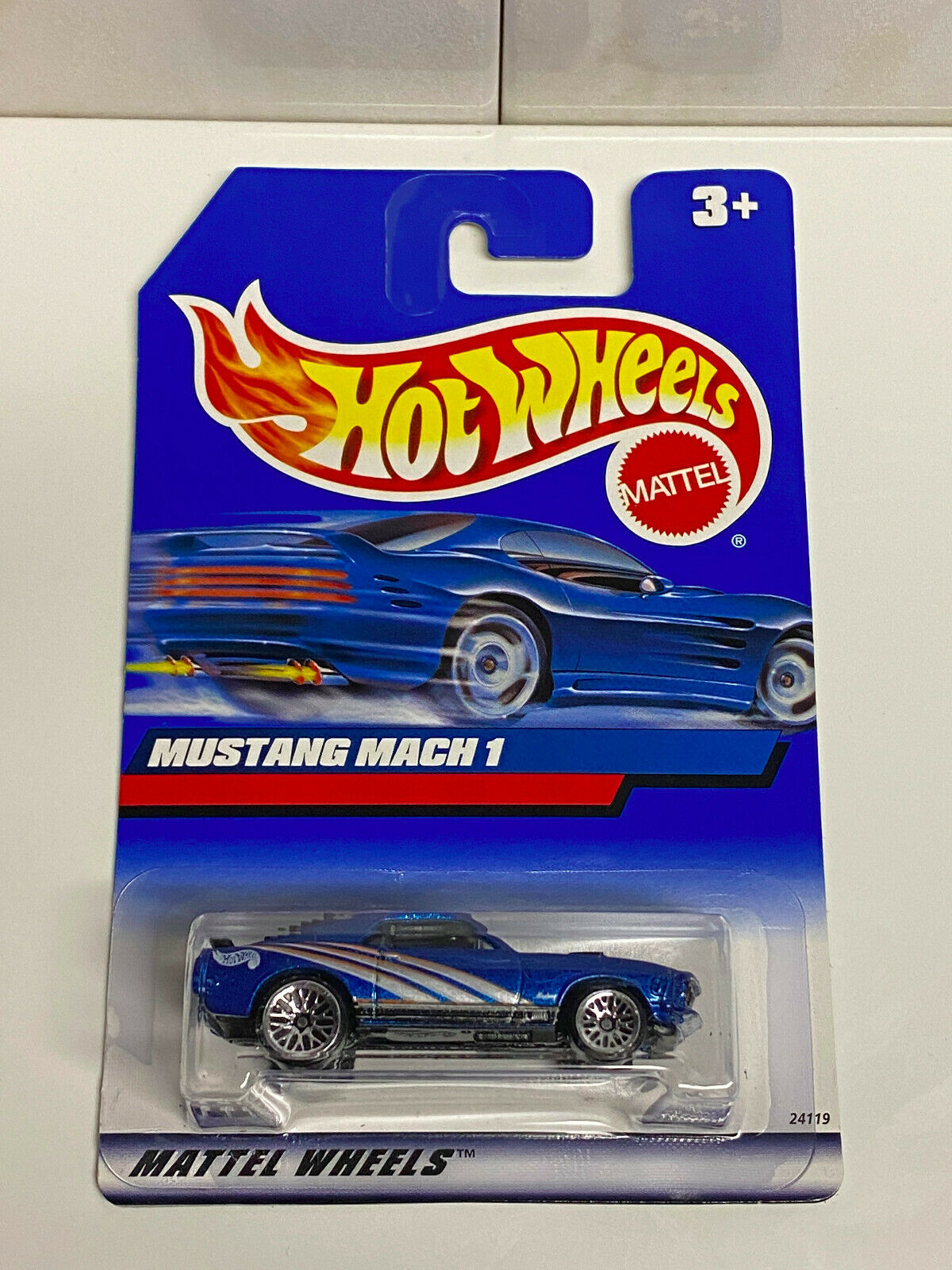 1999 Hot Wheels Ford Mustang Mach 1 International Card NIP