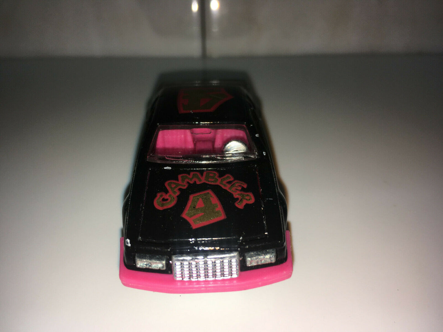Majorette #217 Ford Thunderbird T-Bird Black & Pink #4 The Gambler