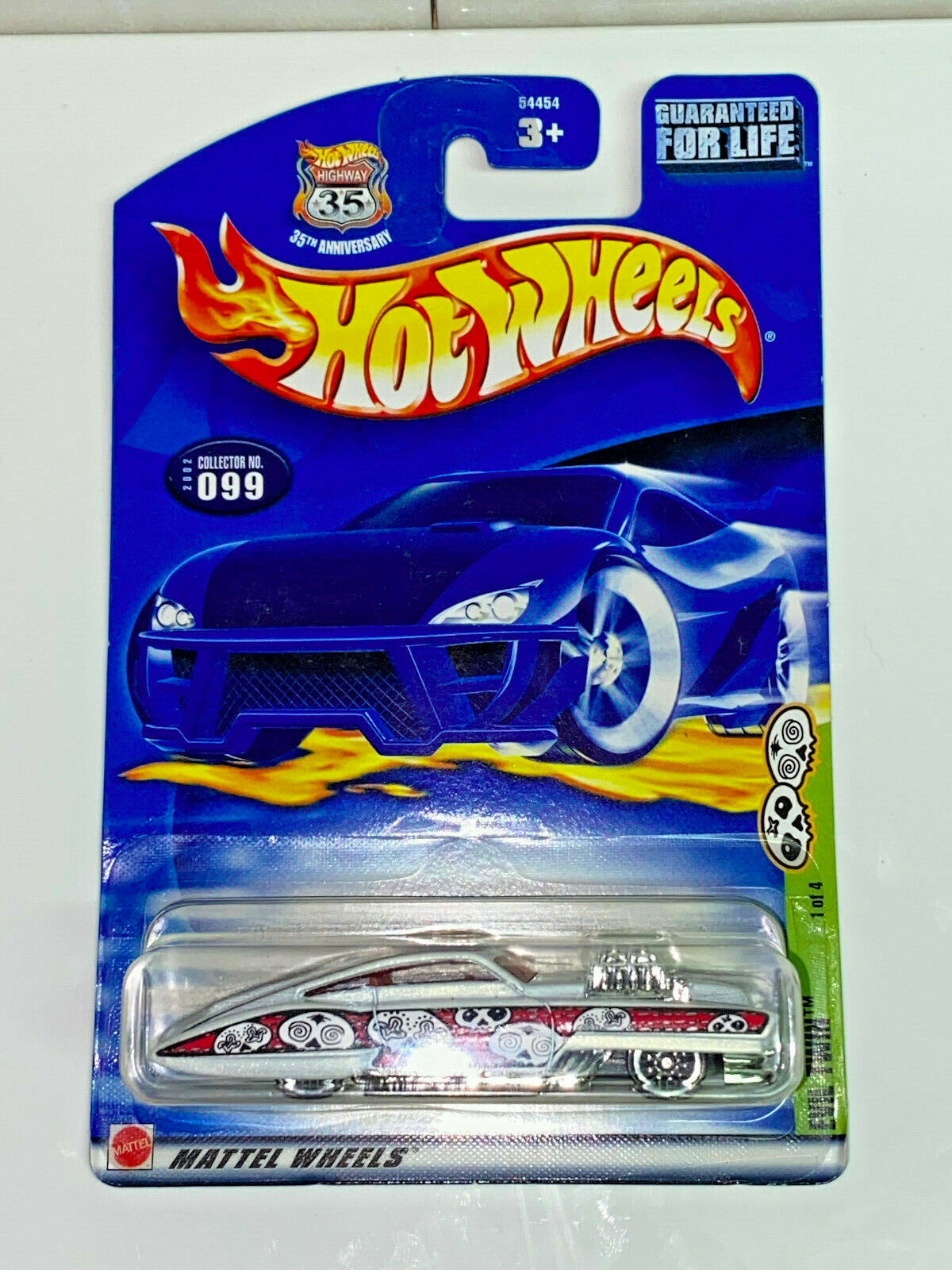 2002 Hot Wheels Grave Rave Full Set of 4 Collector #099,#100,#101,#102 NIP
