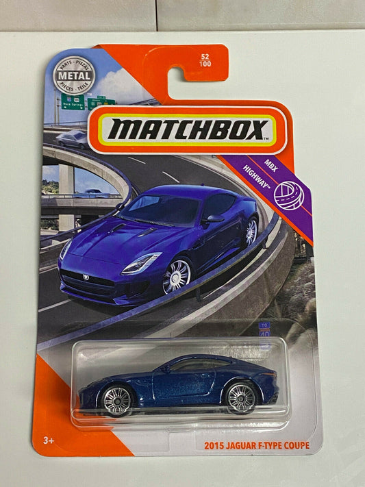 2020 Matchbox MBX Highway 2015 Jaguar F-Type Coupe NIP #52/100