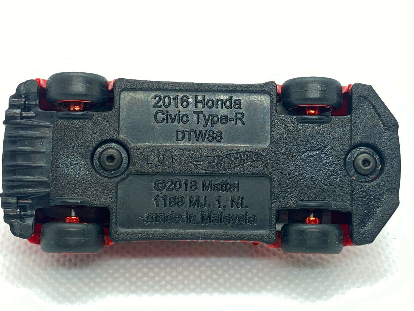 2018 Hot Wheels Red 2016 Honda Civic Type R Bisimoto Real Riders Super Custom