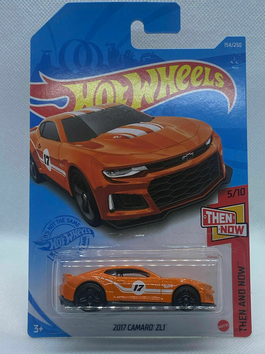 2021 Hot Wheels Then And Now #5/10 2017 Camaro ZL1 #154/250 NIP