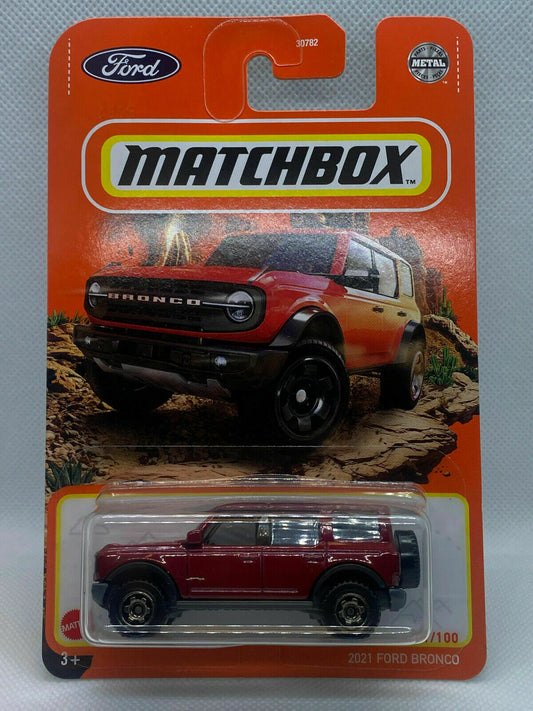 2021 Matchbox #21/100 2021 Ford Bronco