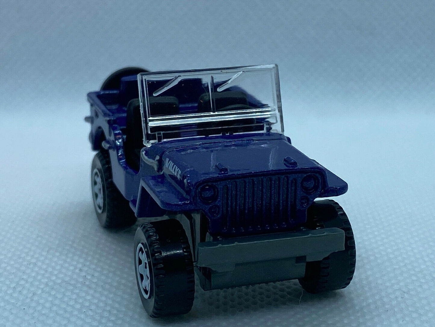 2020 Matchbox MBX Jungle #68/100 Jeep Willys Blue LOOSE
