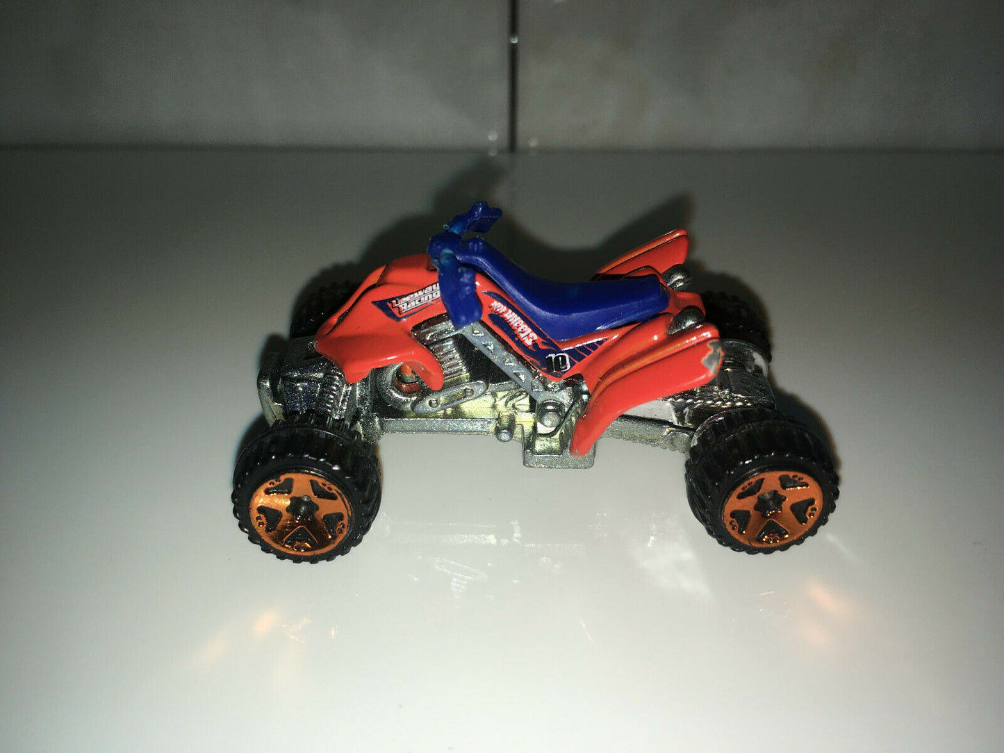 RARE VINTAGE 2002 Hot Wheels Orange Sand Stinger ATV QUAD