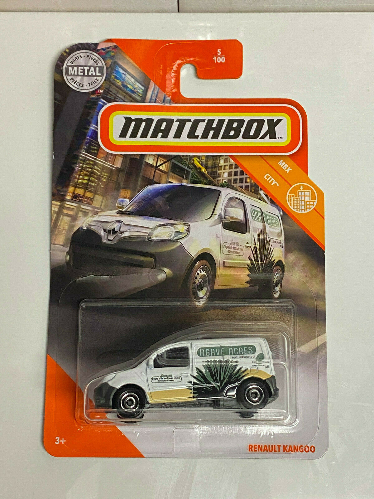 2020 Matchbox MBX City Renault Kangoo #5/100 NIP