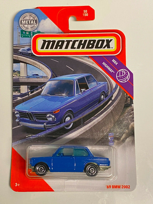 2019 Matchbox MBX Highway #50/100 '69 BMW 2002 NIP