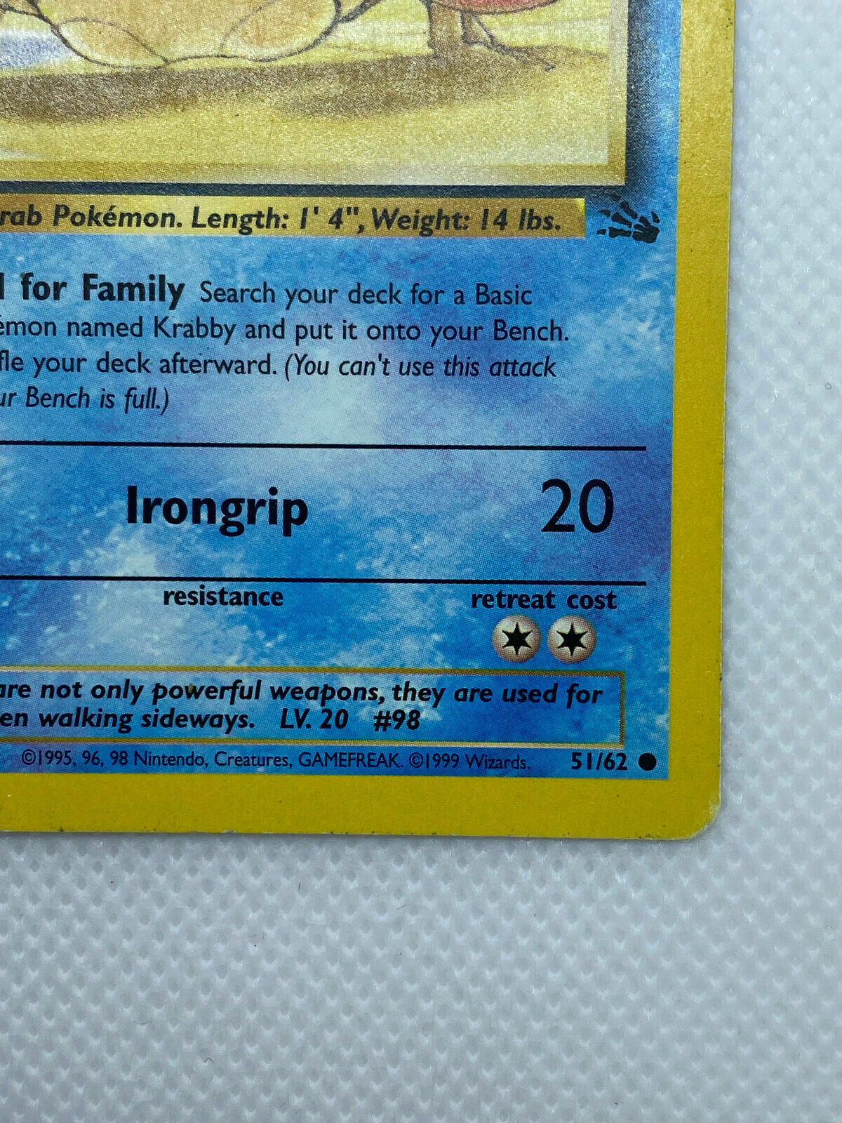 2x Krabby - Pokémon Água Comum - 13/119 - Pokemon Card Game