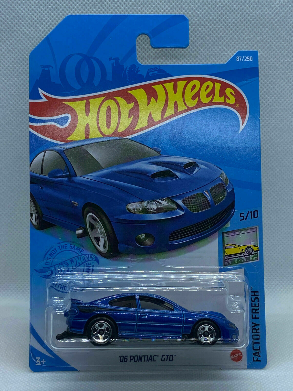 2021 Hot Wheels HW Factory Fresh #5/10 '06 Pontiac GTO #87/250 Blue NIP