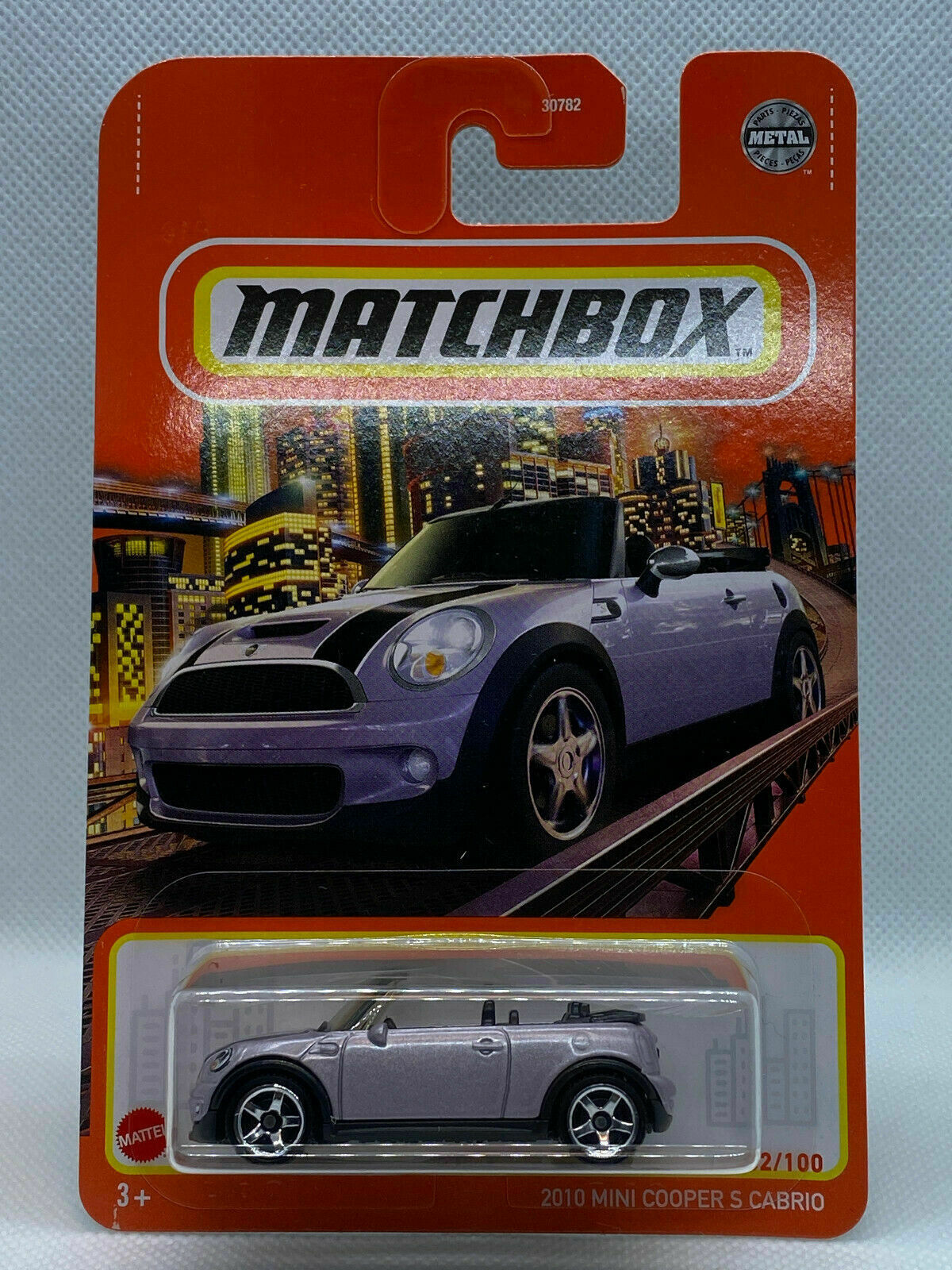 2021 Matchbox #52/100 2010 Mini Cooper S Cabrio NIP