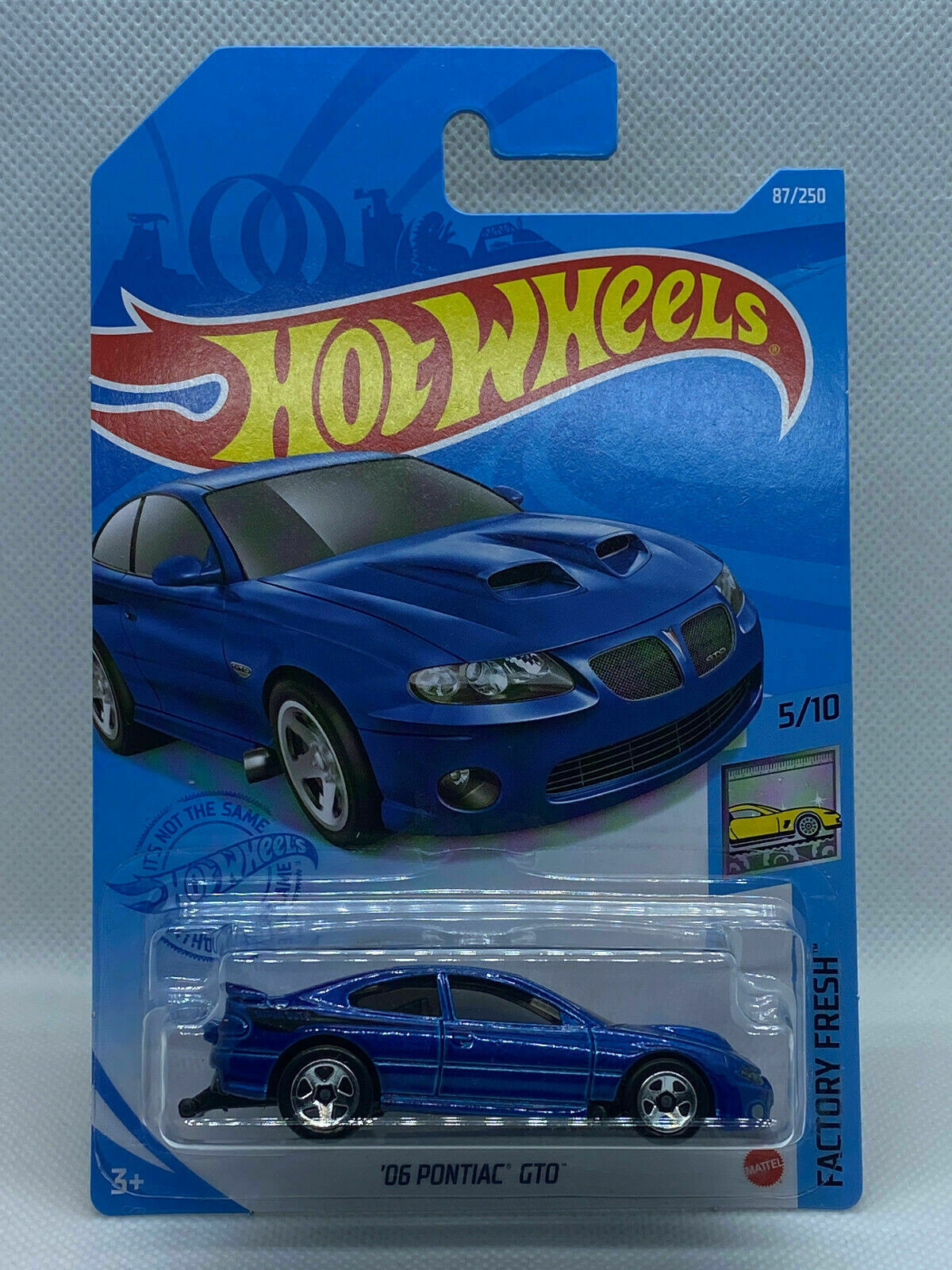 2021 Hot Wheels HW Factory Fresh #5/10 '06 Pontiac GTO #87/250 Blue NIP