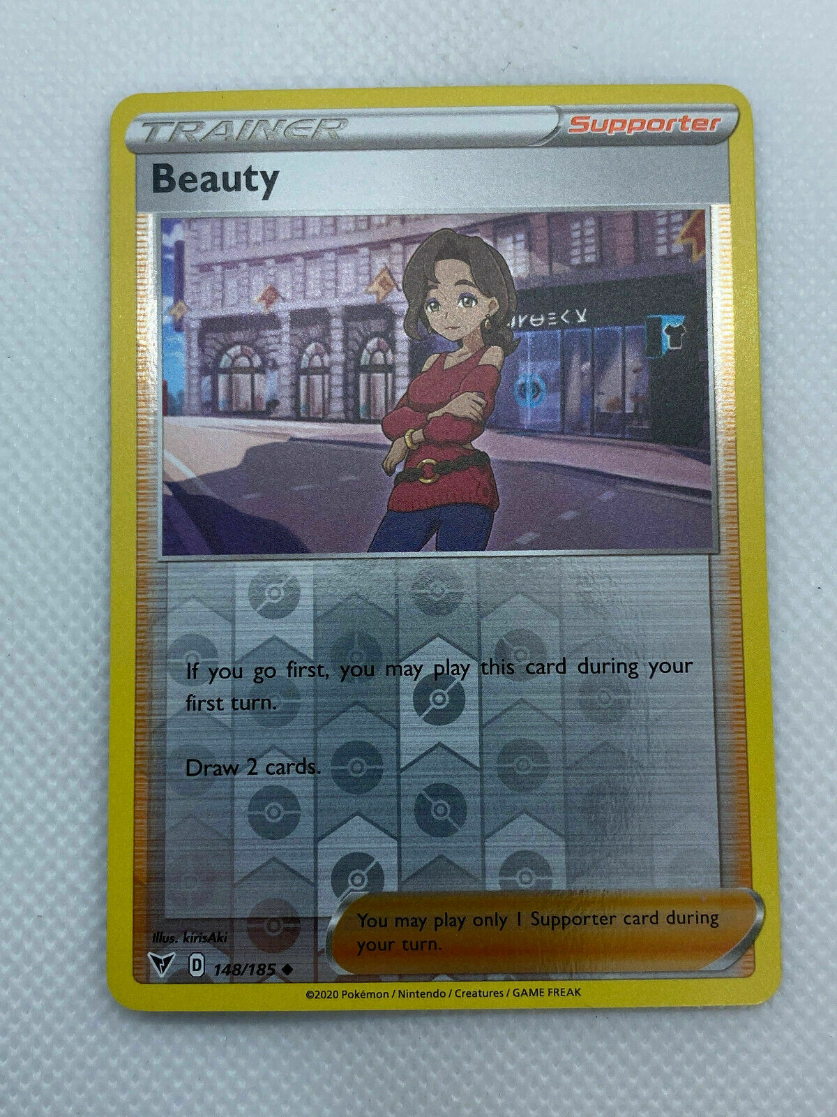Pokémon Sword & Shield Vivid Voltage Trainer Reverse HOLO Beauty #148/185