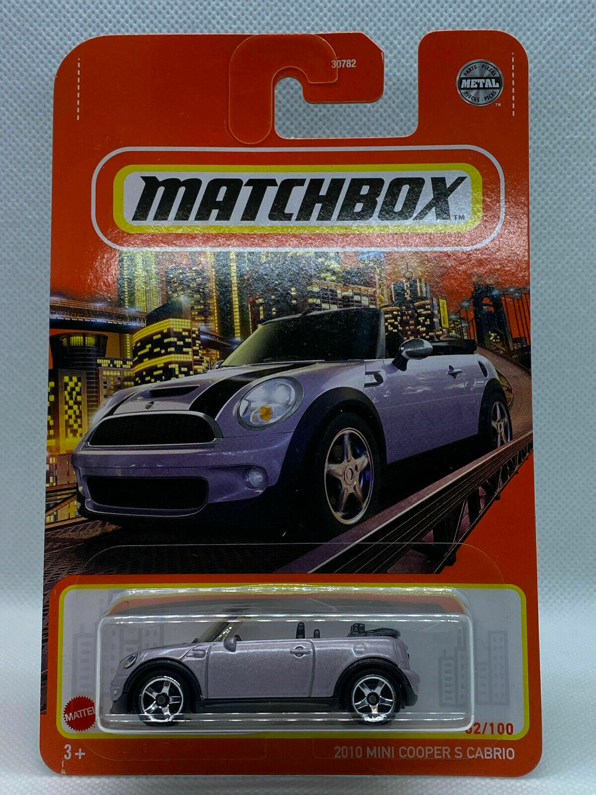 2021 Matchbox #52/100 2010 Mini Cooper S Cabrio NIP