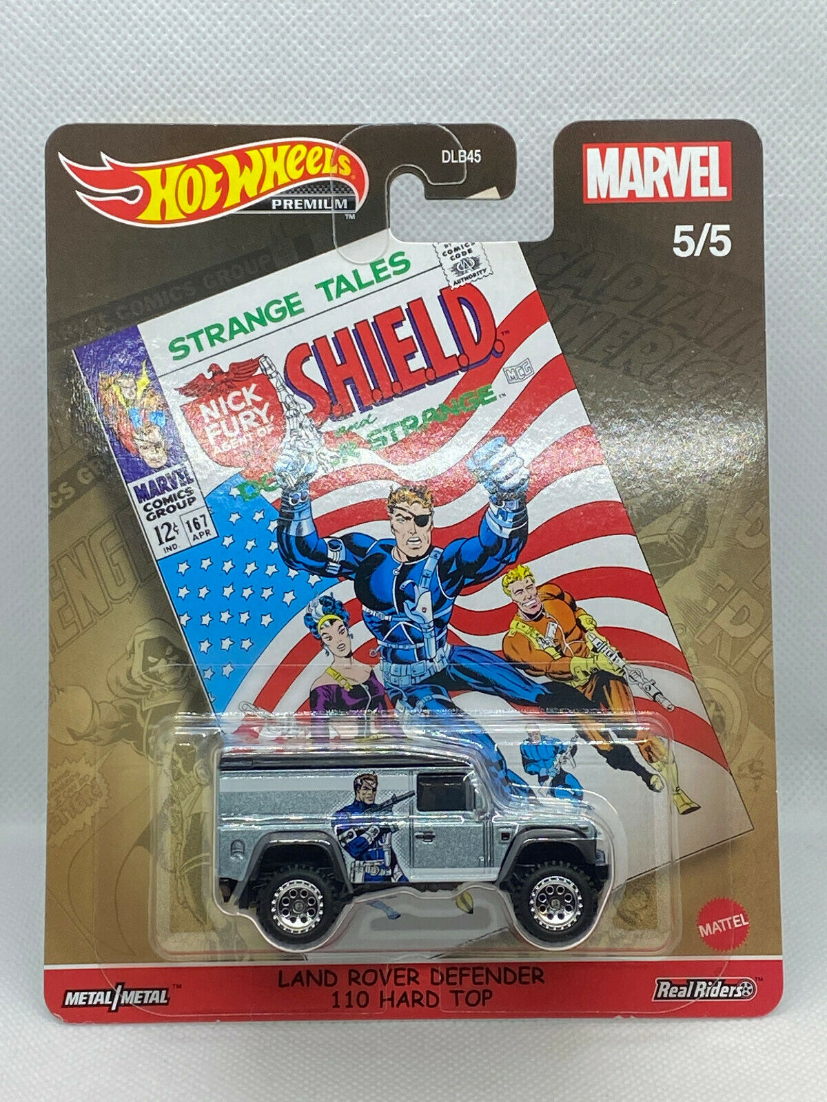 2021 Hot Wheels Marvel S.H.I.E.L.D &Doctor Strange Land Rover 110