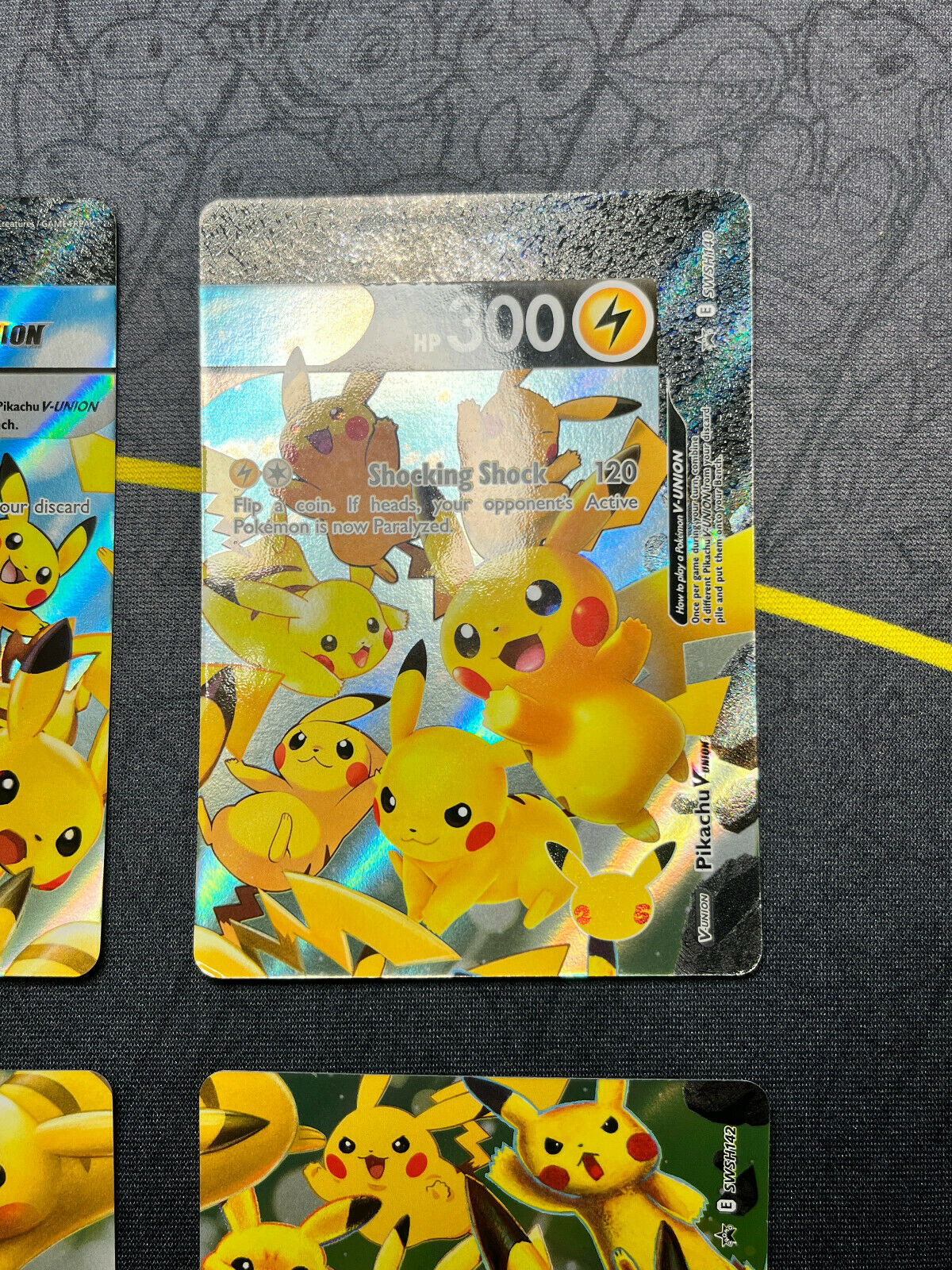 Pokémon Pikachu V-Union SWSH139 SWSH140 SWSH141 SWSH142 NM