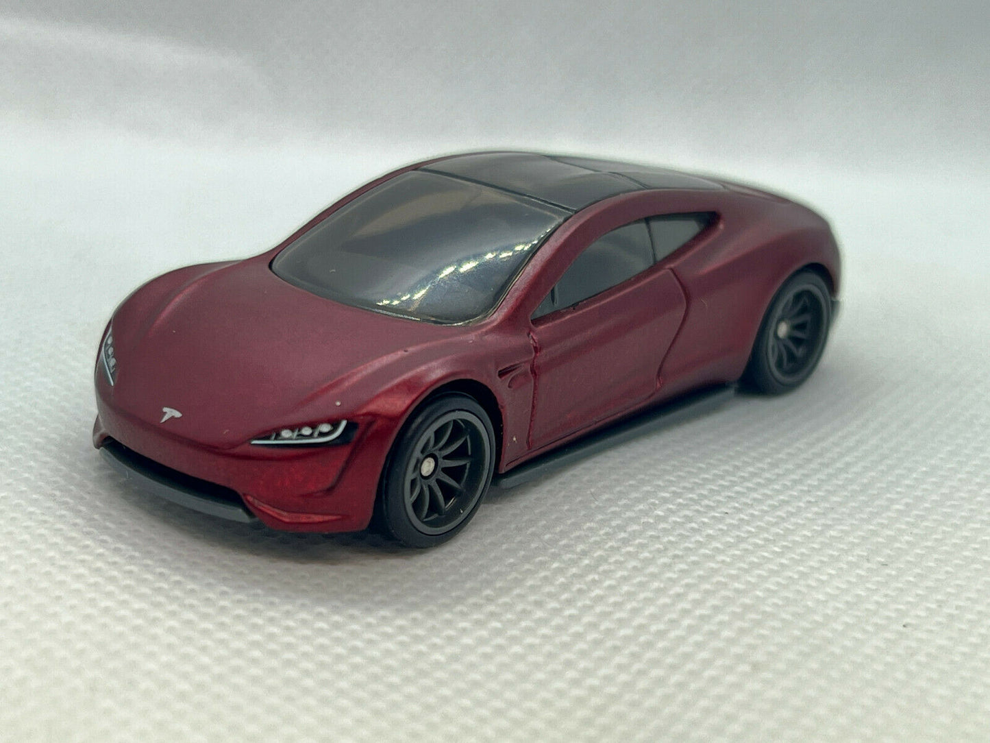 2021 Matchbox Tesla Roadster Real Riders Super Custom Elon Musk Space X