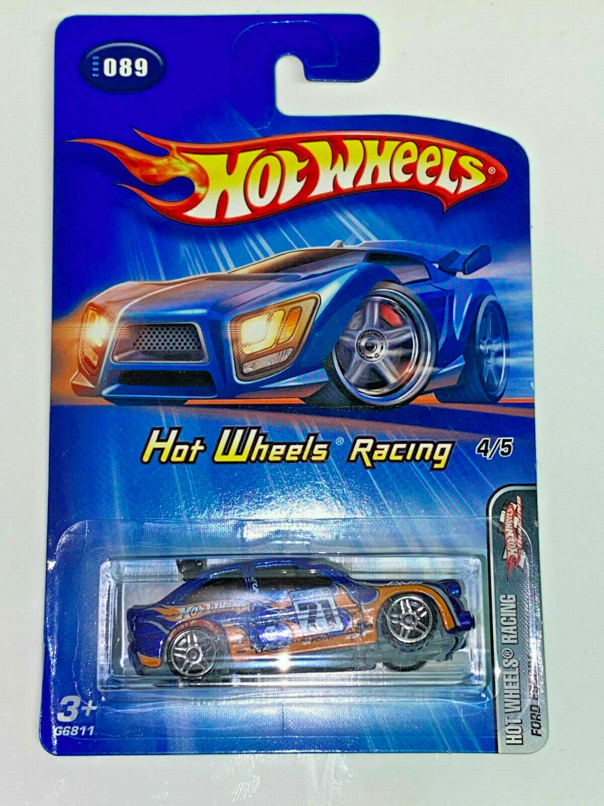 2005 Hot Wheels Hot Wheels Racing Full Set 5 Cars NIP #086,#087,#088,#089,#090