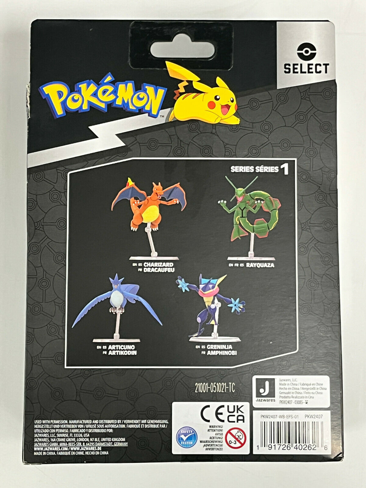 Pokémon Select Articulated Charizard Vinyl Figure NIP