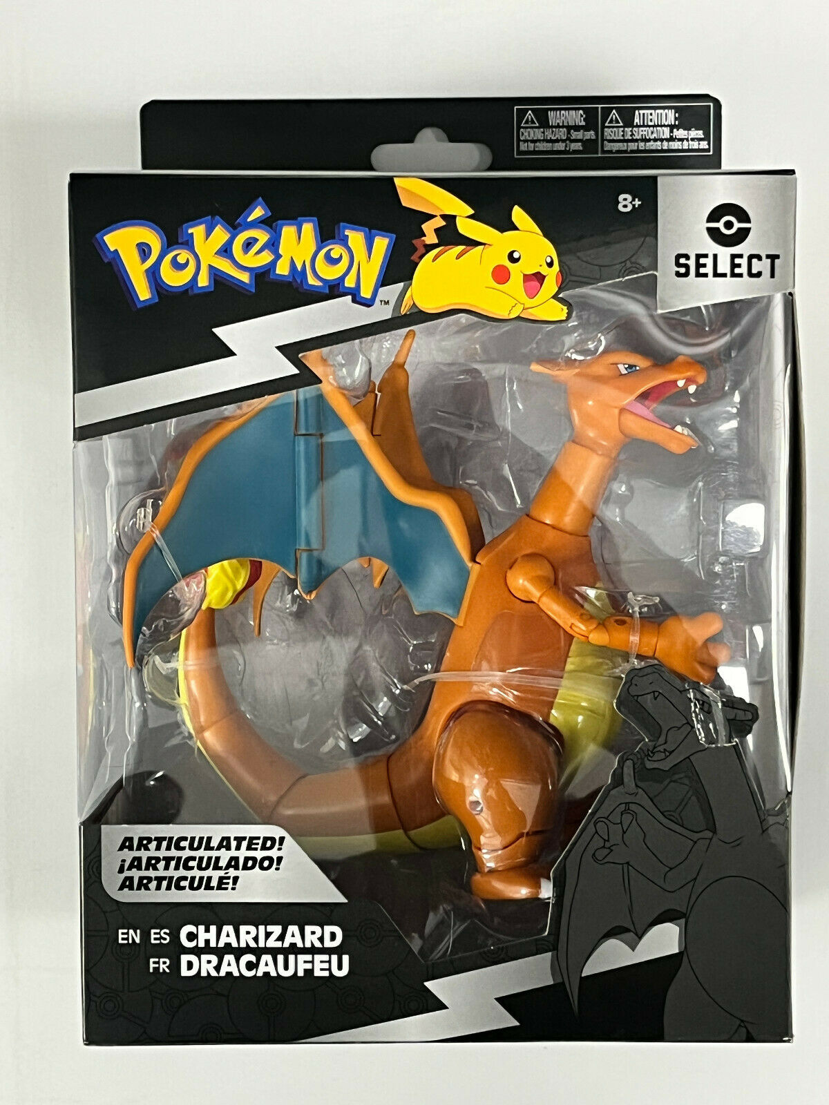 Pokémon Select Articulated Charizard Vinyl Figure NIP