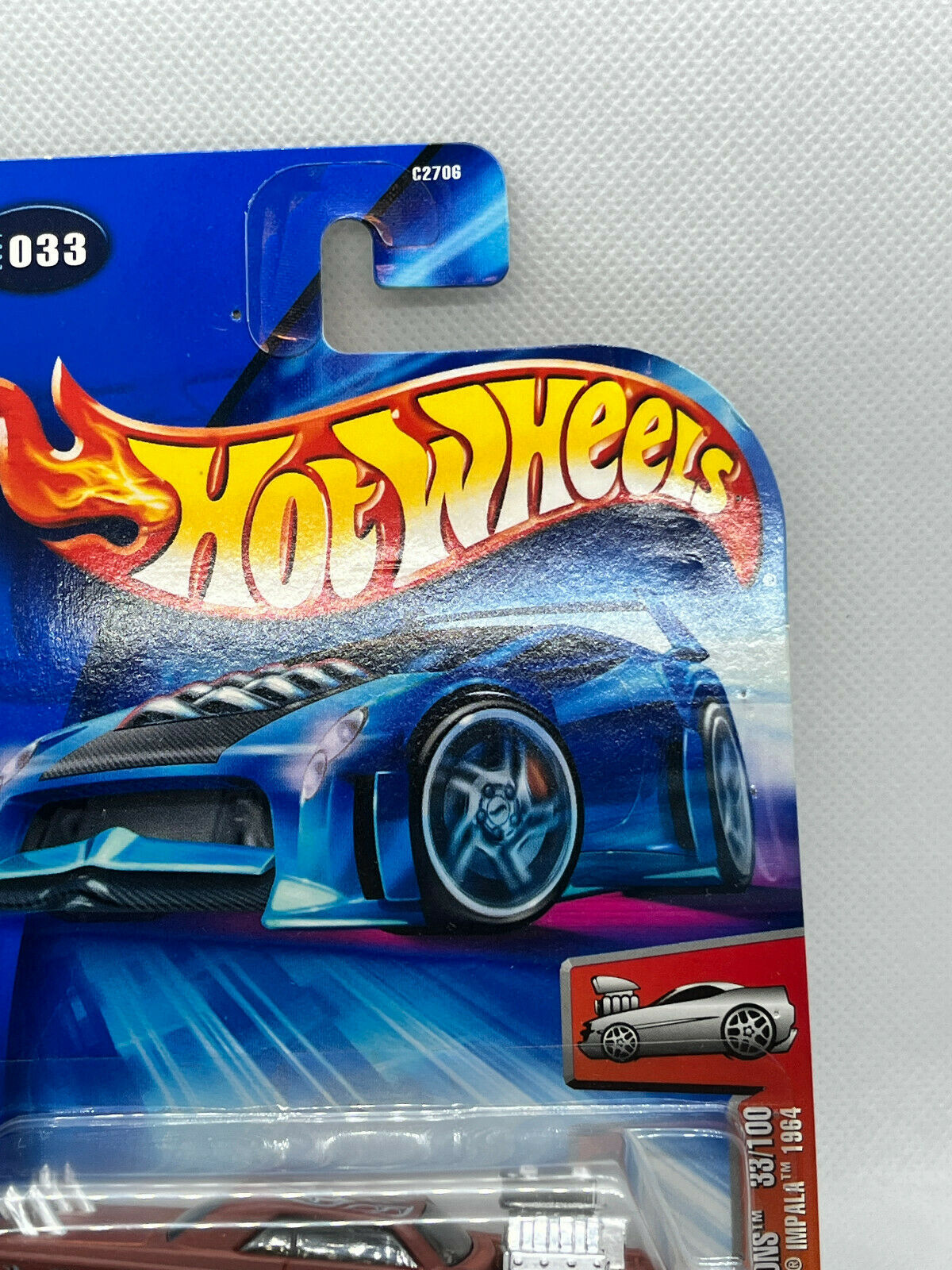 2004 Hot Wheels 2004 First Editions 33/100 Tooned Chevy Impala 1964 NIP