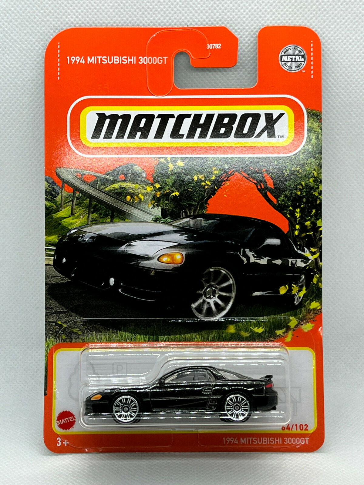 2022 Matchbox 1994 Mitsubishi 3000GT Black #64/102 NIP