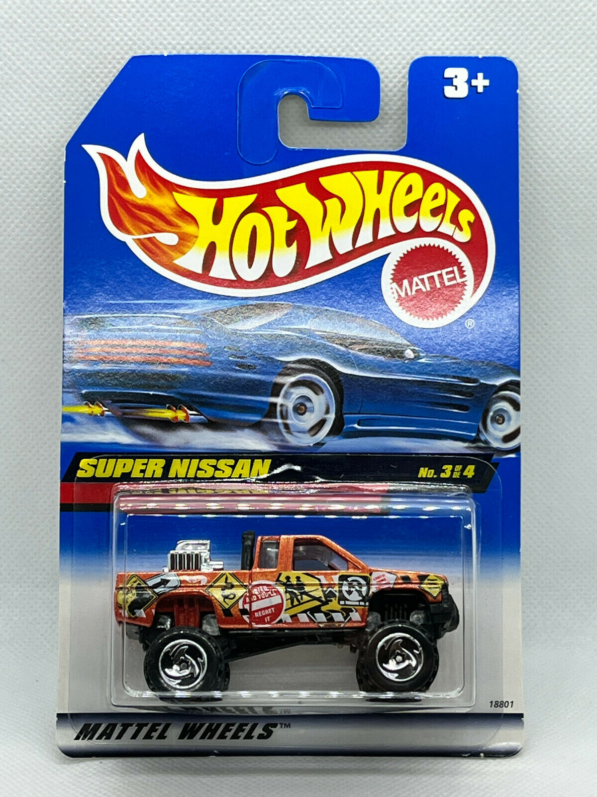 1998 Hot Wheels Mixed Signals #3/4 Super Nissan Truck #735 NIP