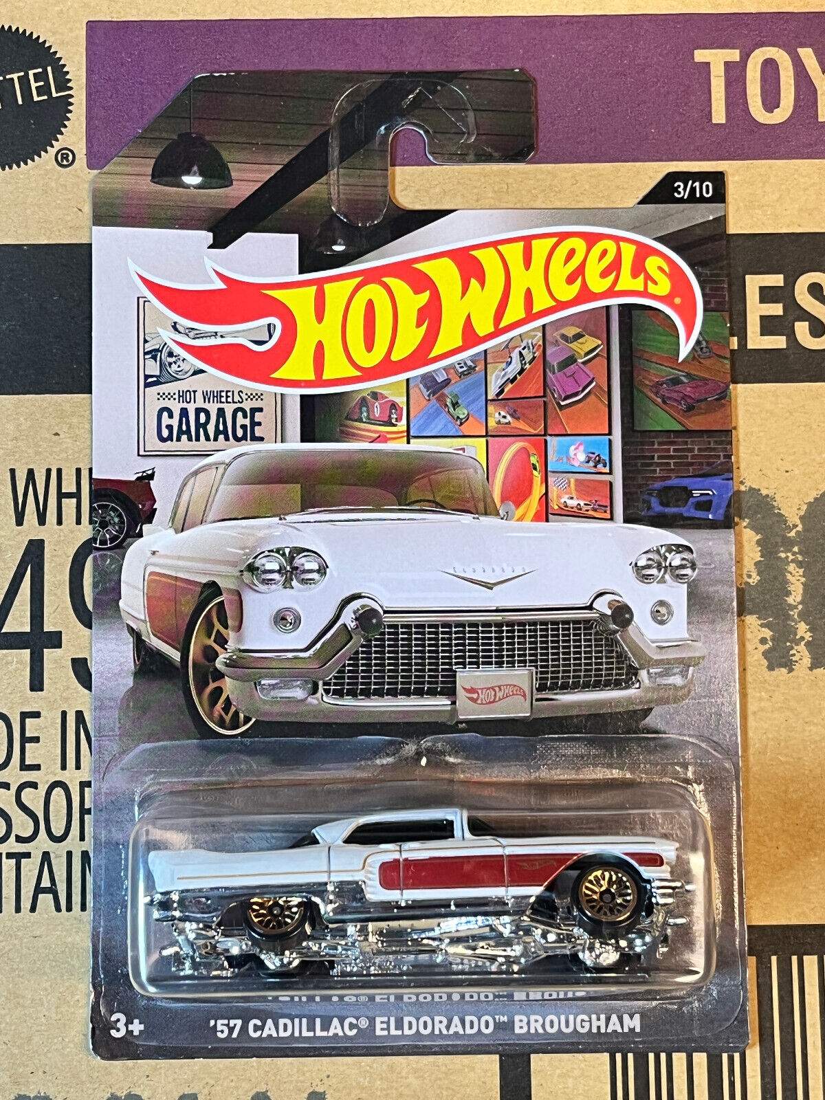 2016 Hot Wheels Garage #3/10 '57 Cadillac Eldorado Brougham NIP