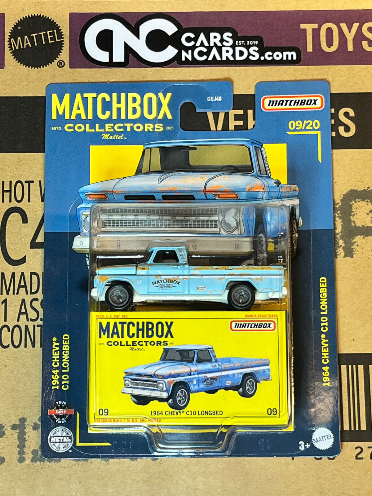 2022 Matchbox Collector's Series #09/20 1964 Chevy C10 Longbed Real Riders