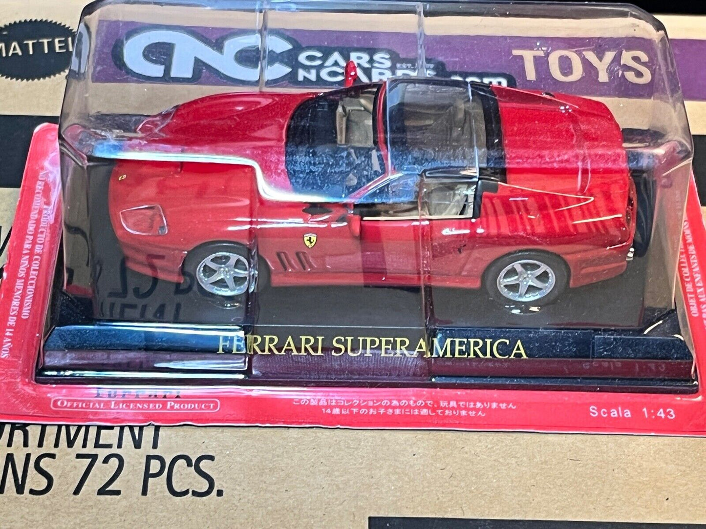 Ferrari Collection F1 Ferrari Super America 1/43 Scale Mini Car Display Diecast