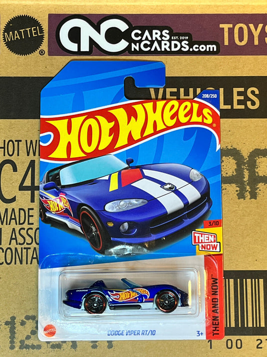 2022 Hot Wheels Then And Now #3/10 Dodge Viper RT/10 #208/250 NIP