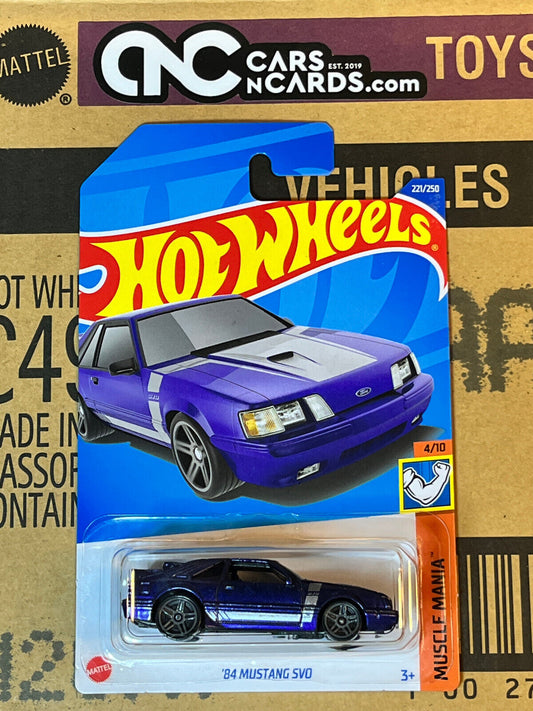 2022 Hot Wheels Muscle Mania #4/10 '84 Ford Mustang SVO