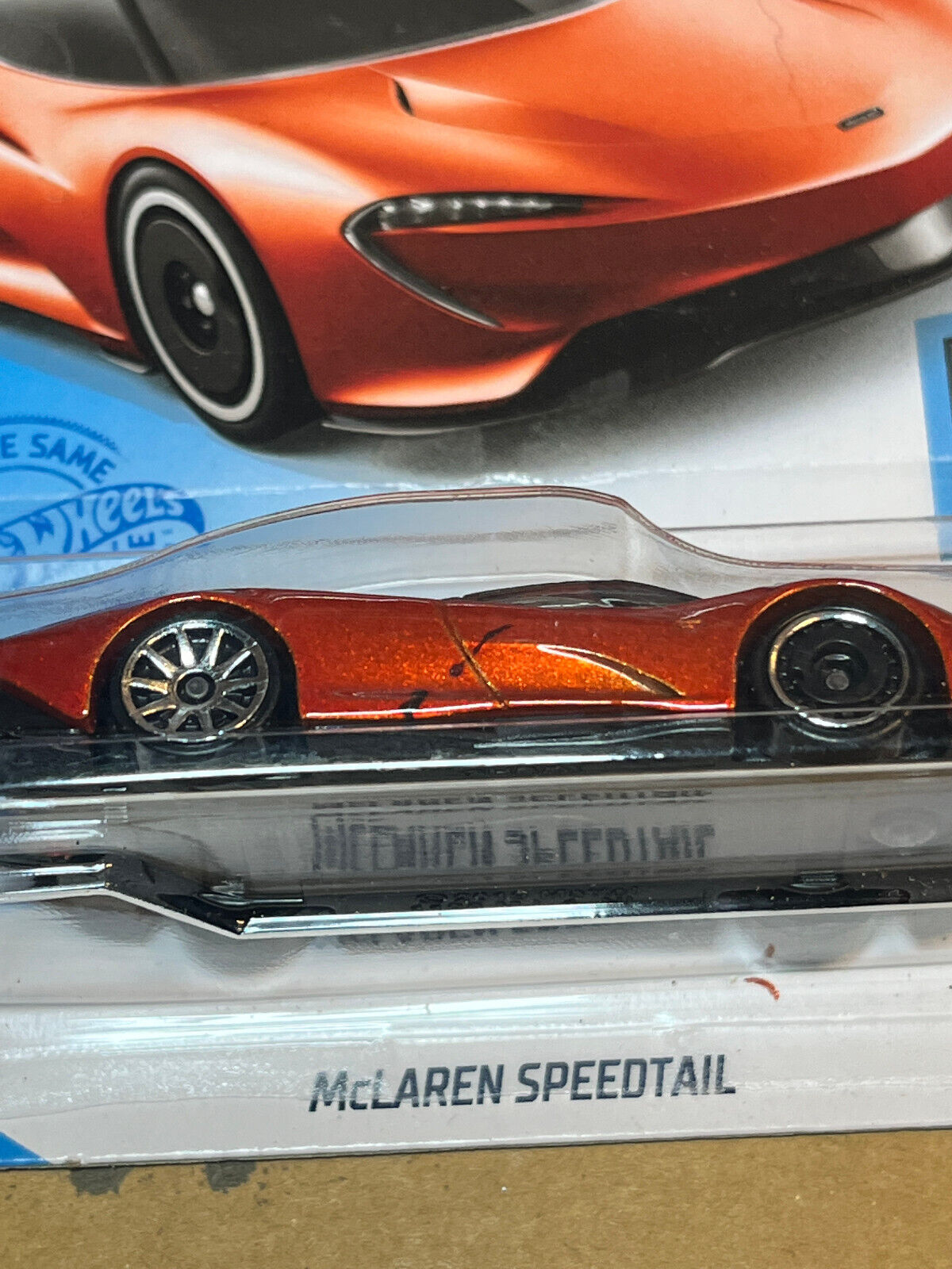 2021 Hot Wheels Factory Fresh #7/10 McLaren Speedtail Orange Paint ERROR