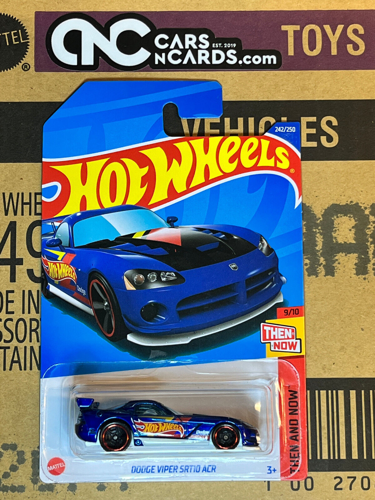 2022 Hot Wheels Then And Now #9/10 Dodge Viper SRT10 ACR Hot Wheels Race Team