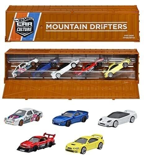 2022 Hot Wheels Premium Car Culture Mountain Drifters Full Set Container Sealed