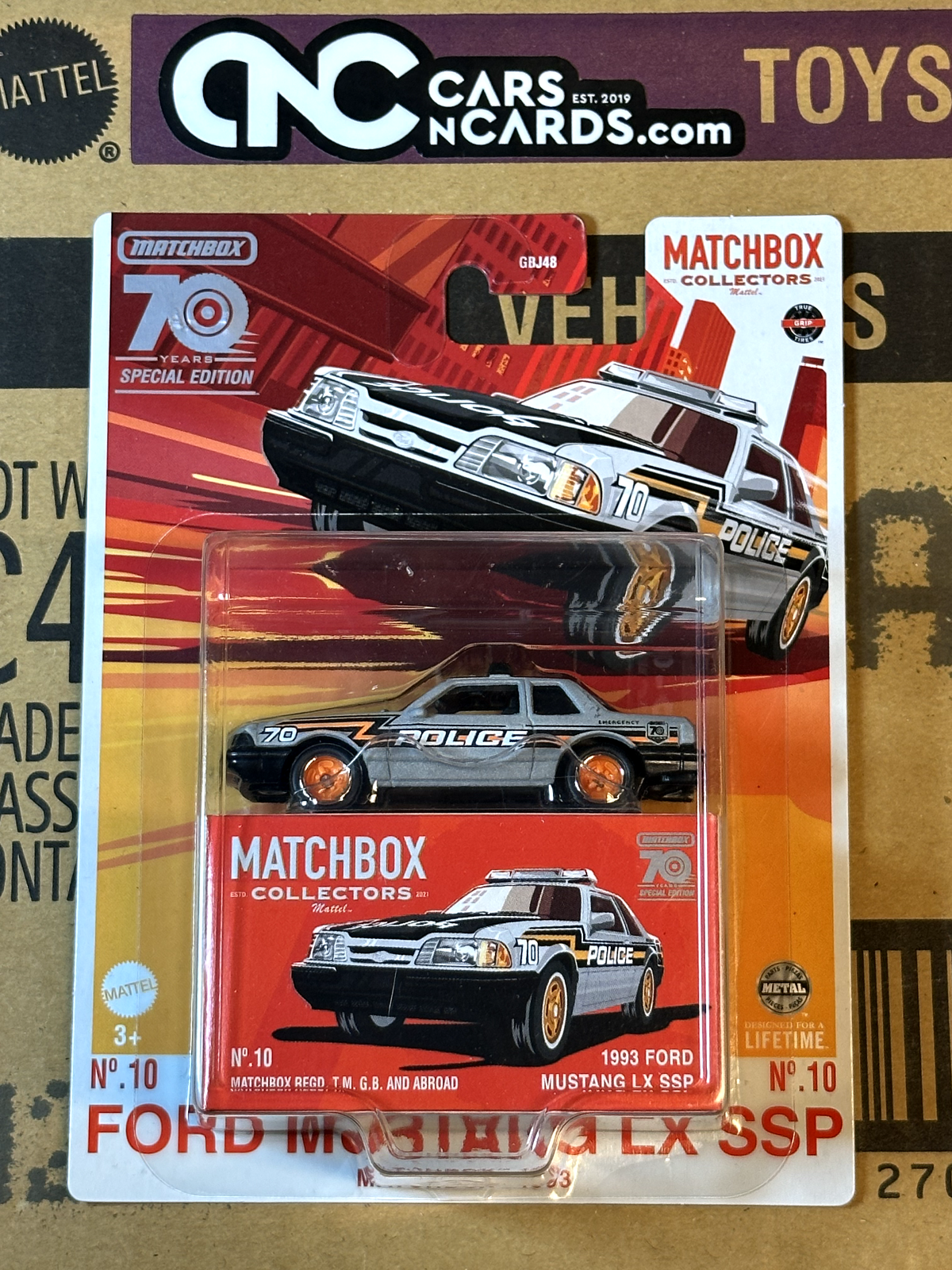 2023 Matchbox Collector's Series #10 Ford Mustang LX SSP Real Riders NIP