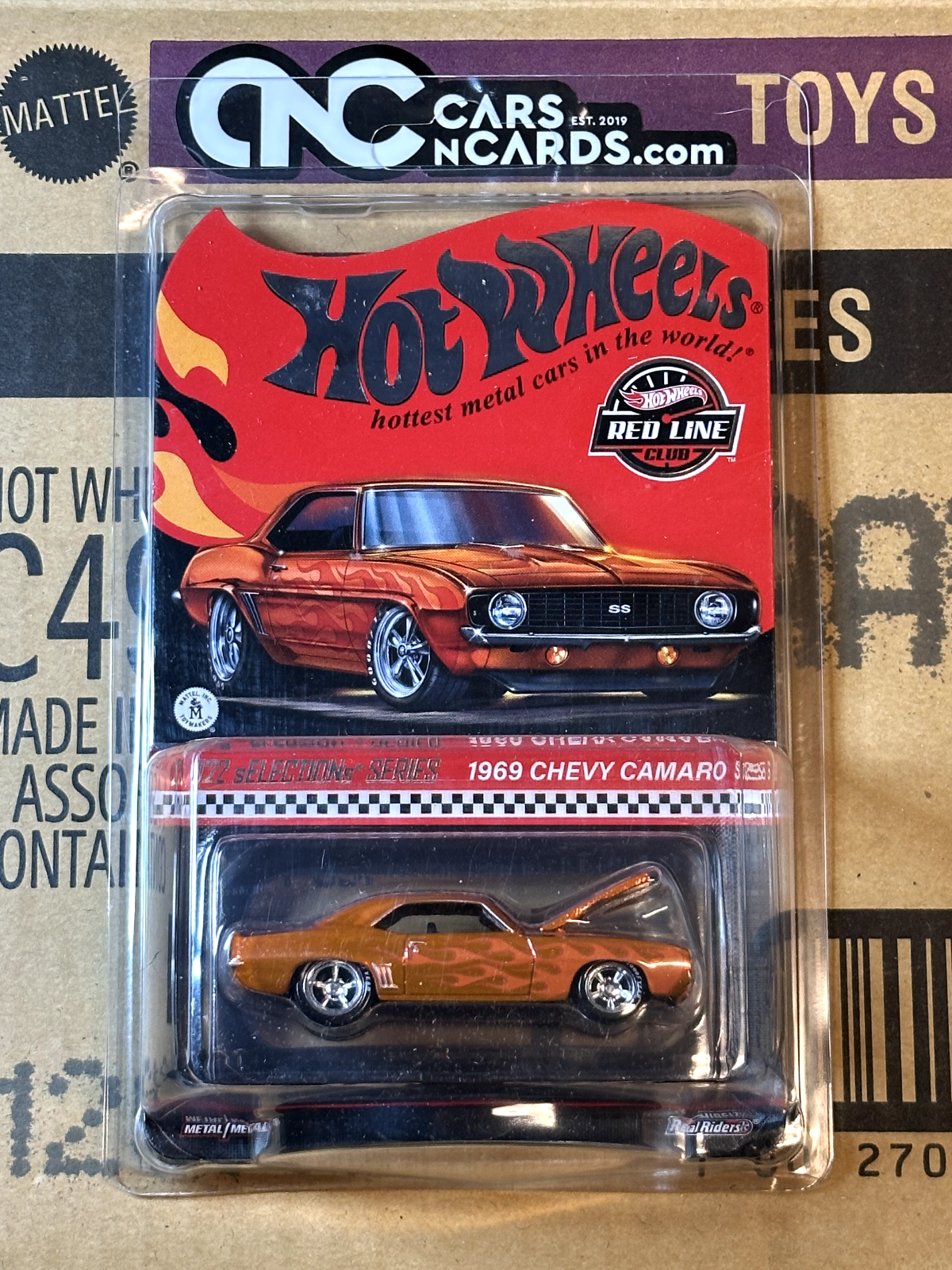 2023 Hot Wheels RLC Club Exclusive 1969 Chevy Camaro SS With Protector