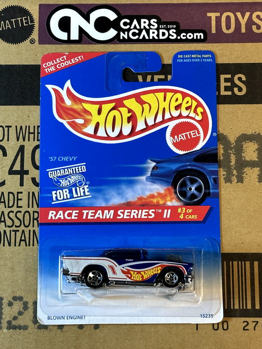 1995 Hot Wheels Race Team Series II '57 Chevy NIP
