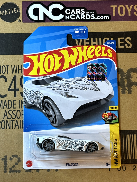 2022 Hot Wheels RLC Factory Sealed HW Art Cars 10/10 Velocita White NIP