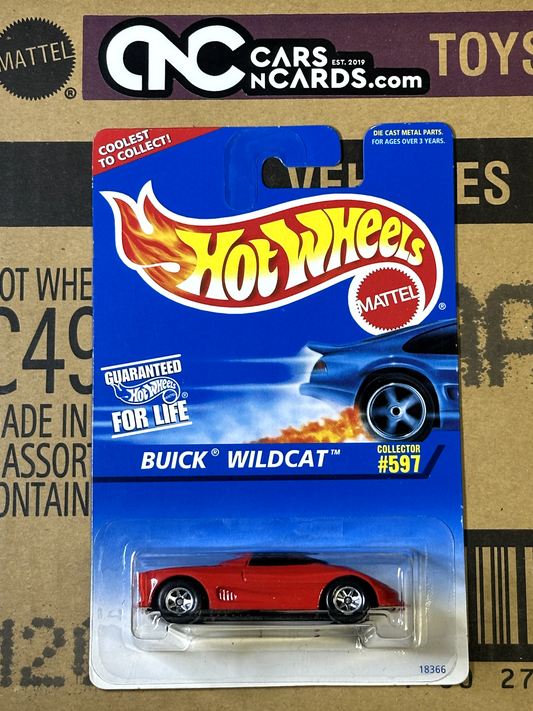 1996 Hot Wheels Collector #597 Buick Wildcat Red