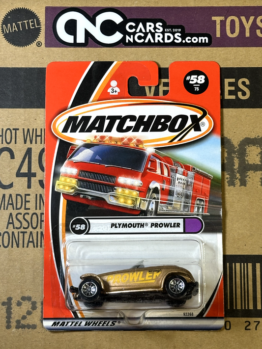 2001 Matchbox #58 Plymouth Prowler