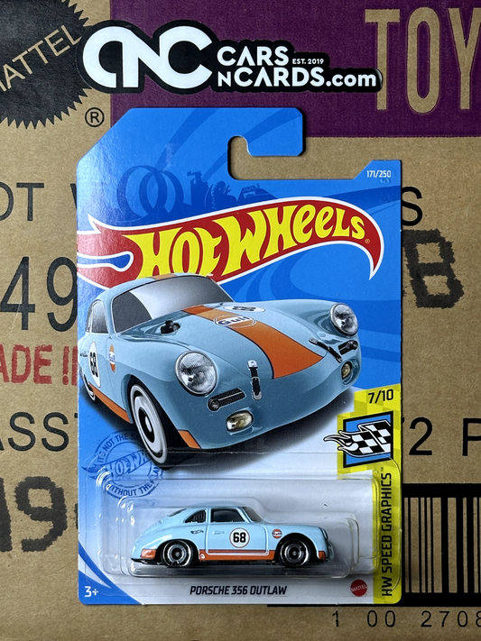 2021 Hot Wheels HW Speed Graphics 7/10 Porsche 356 Outlaw Gulf NIP
