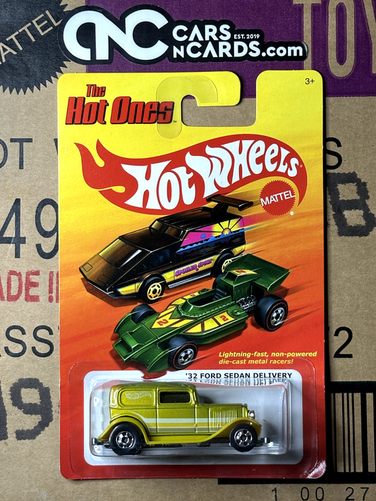 2011 Hot Wheels The Hot Ones '32 Ford Sedan Delivery Green NIP